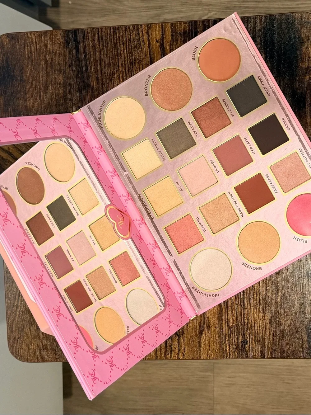 Juicy Couture Pink Eyeshadow & Face Palette – Pink